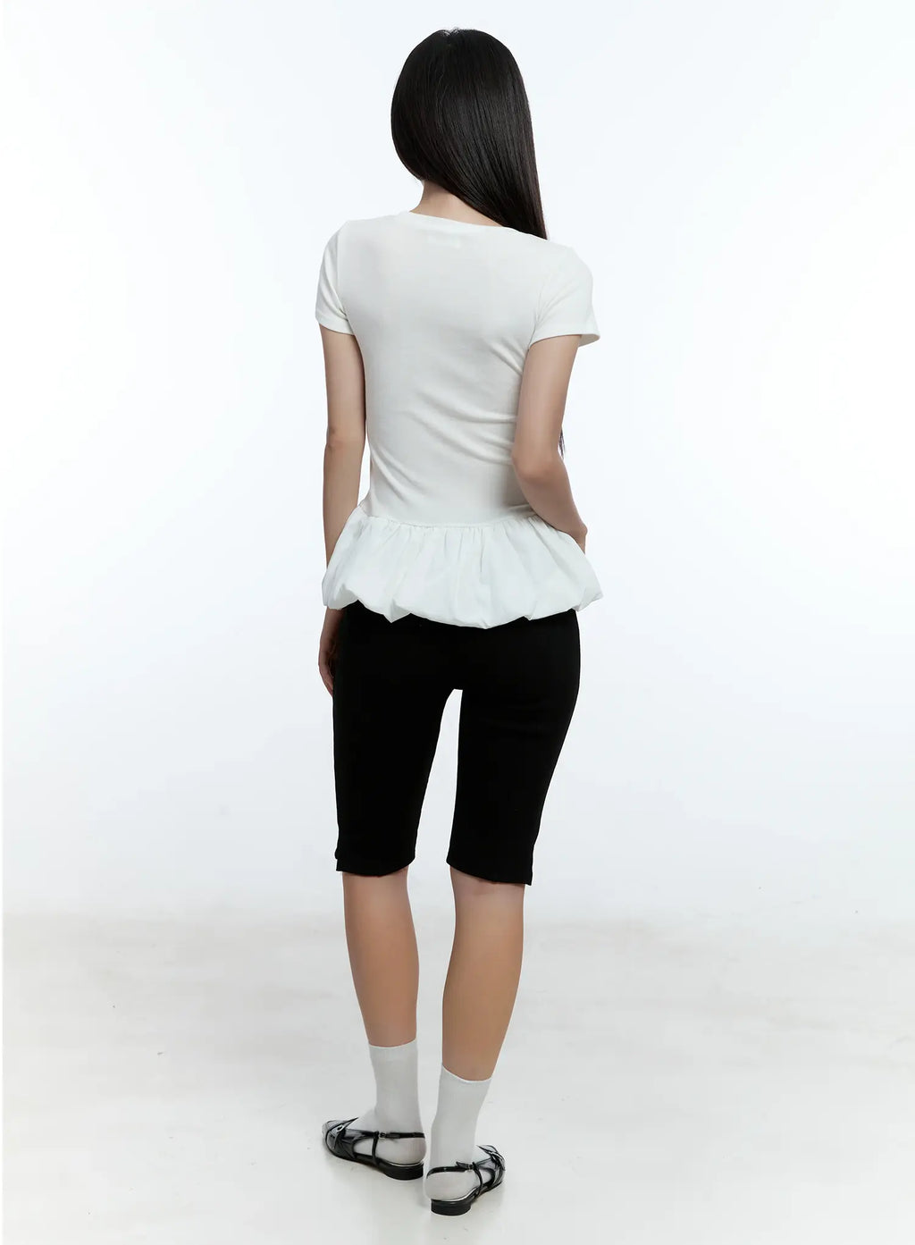 Balloon-Fit Mini Dress CU527