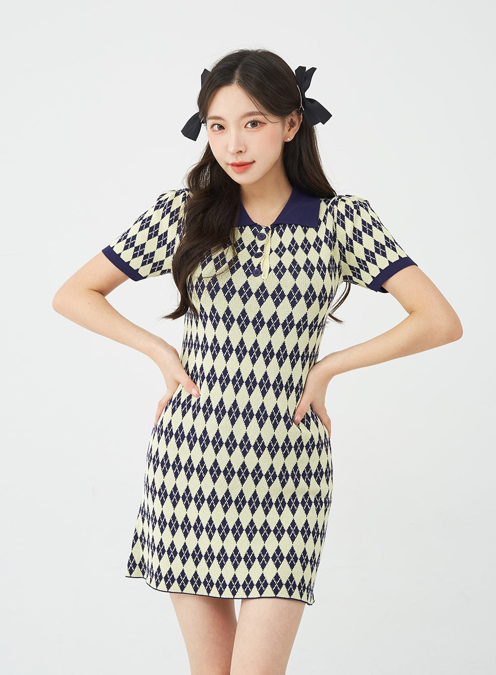 Ribbon Hair Pin BG18