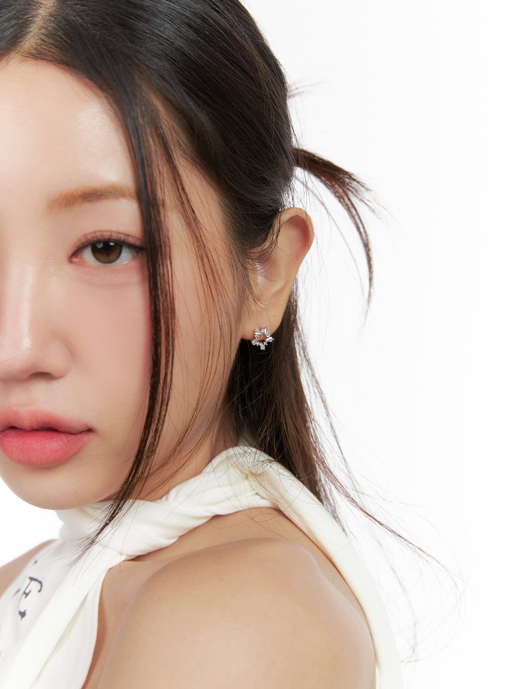 Star Cubic Earrings IO418