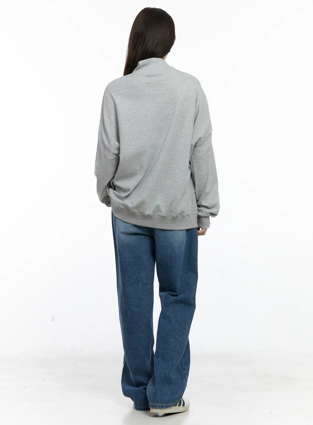 Oversized Half-Zip Pullover CO506