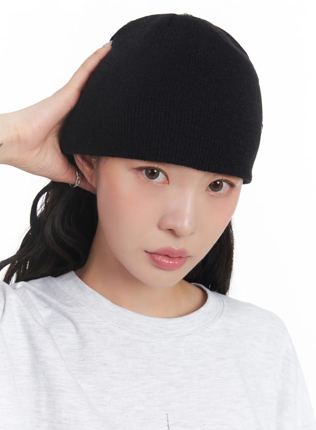 Rivet Edge Knit Beanie IC503