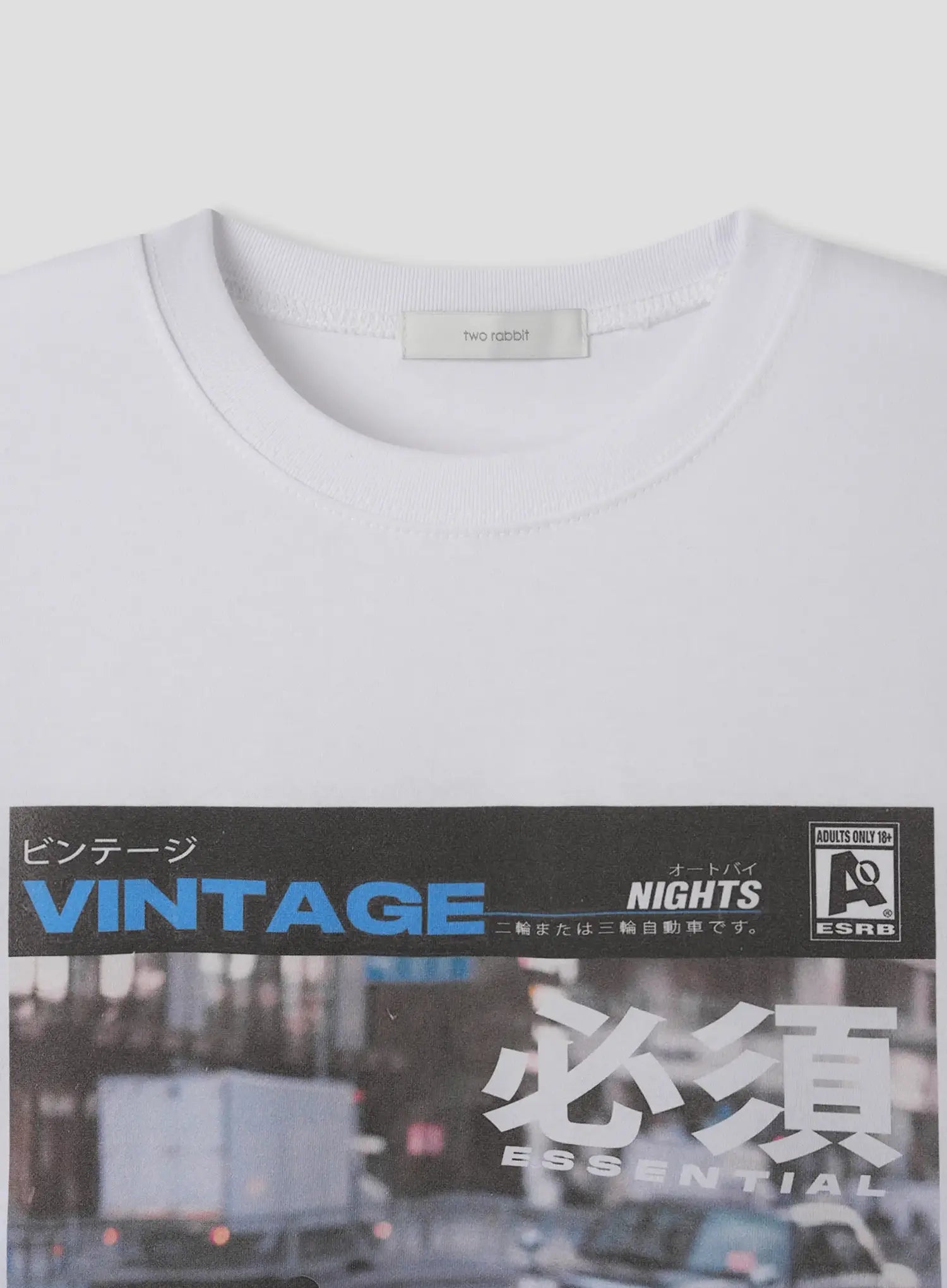 Vintage Scenic Street Graphic T-Shirt IL516