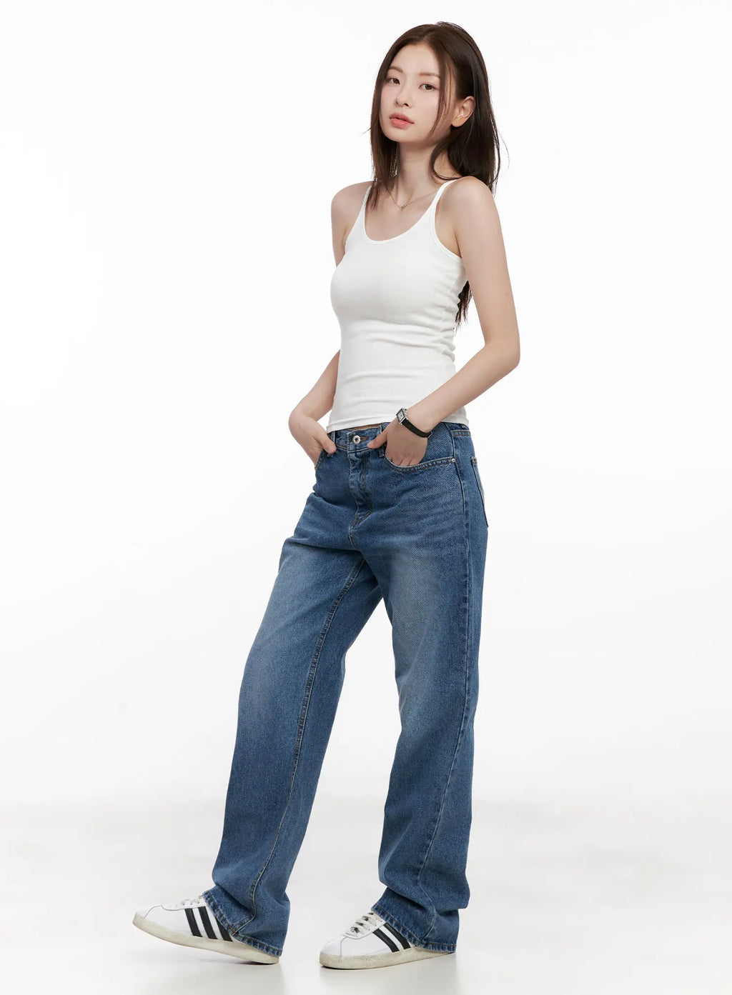 Juun Straight-Leg Blue Jeans CL523