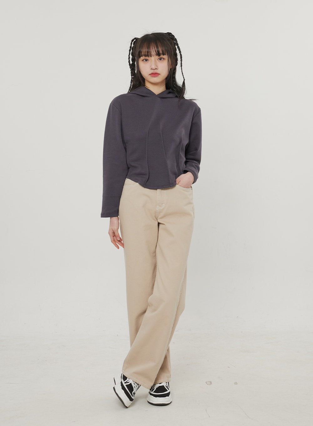 Cropped Hoodie BF309