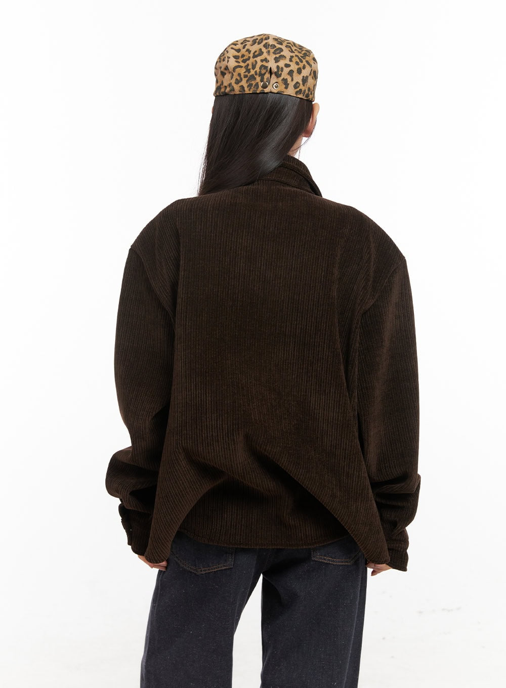 Oversize Collar Jacket CD413