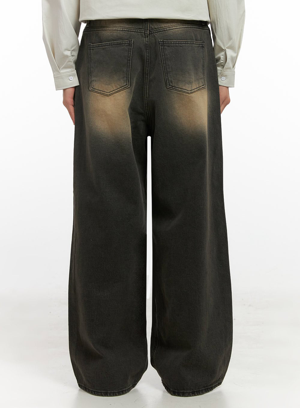 Men's Faded Denim Jeans ID406