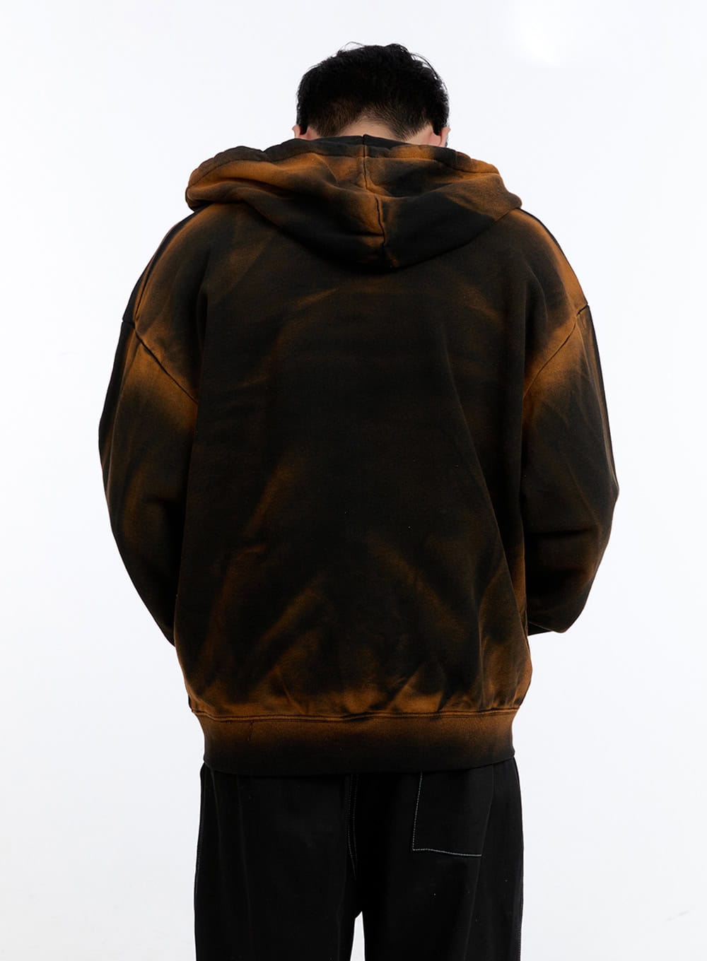 Men's Vintage Washed Hoodie Jacket IG427