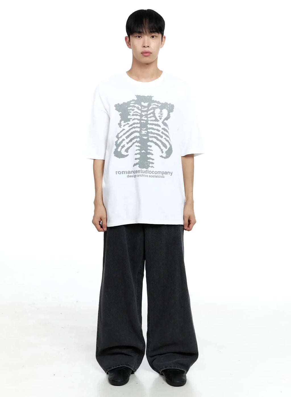 Men's Skeleton Graphic T-shirt IG520