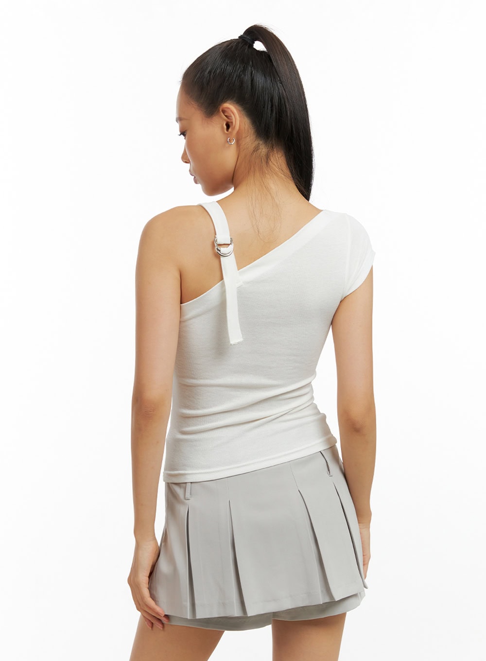 One Shoulder Strap Crop Top IG405