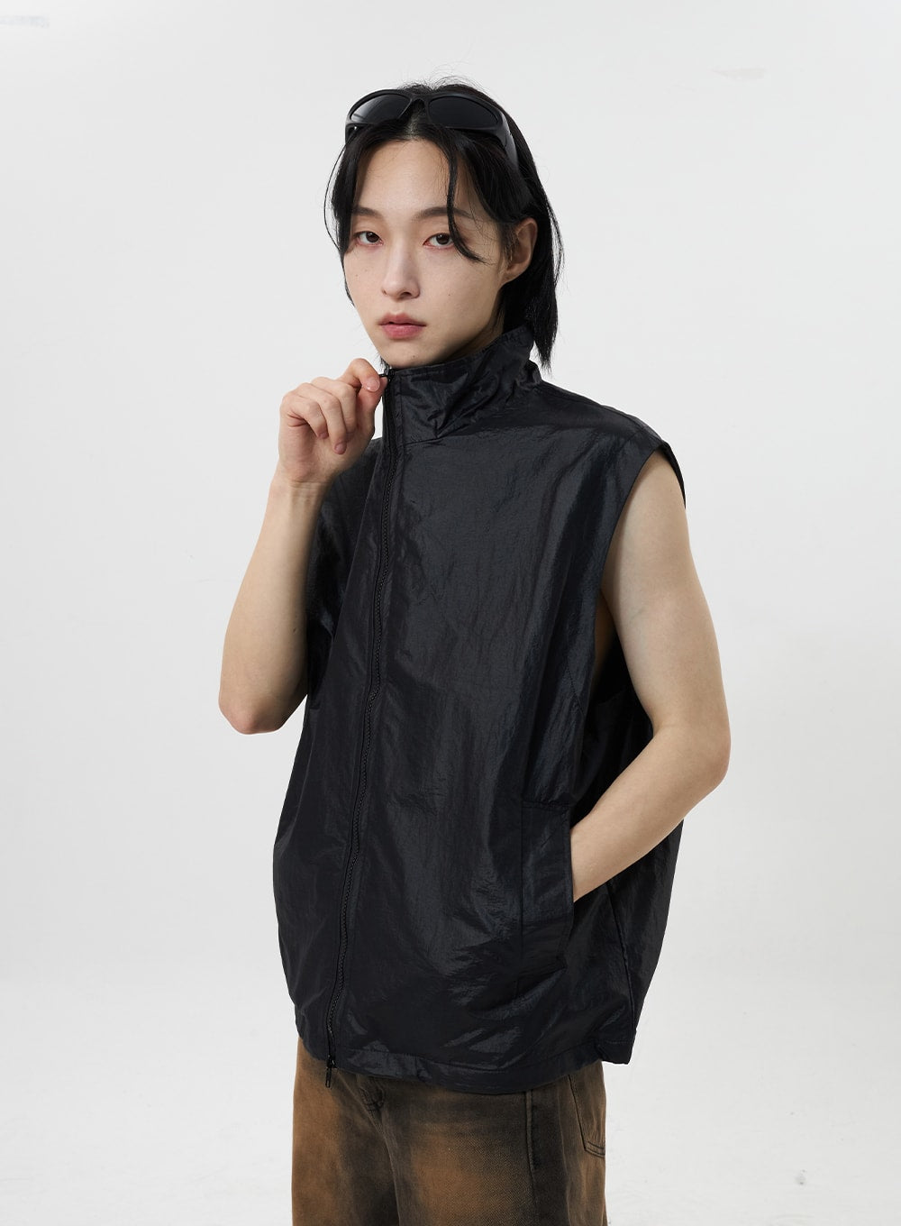 Zip-Up Vest Unisex CY322