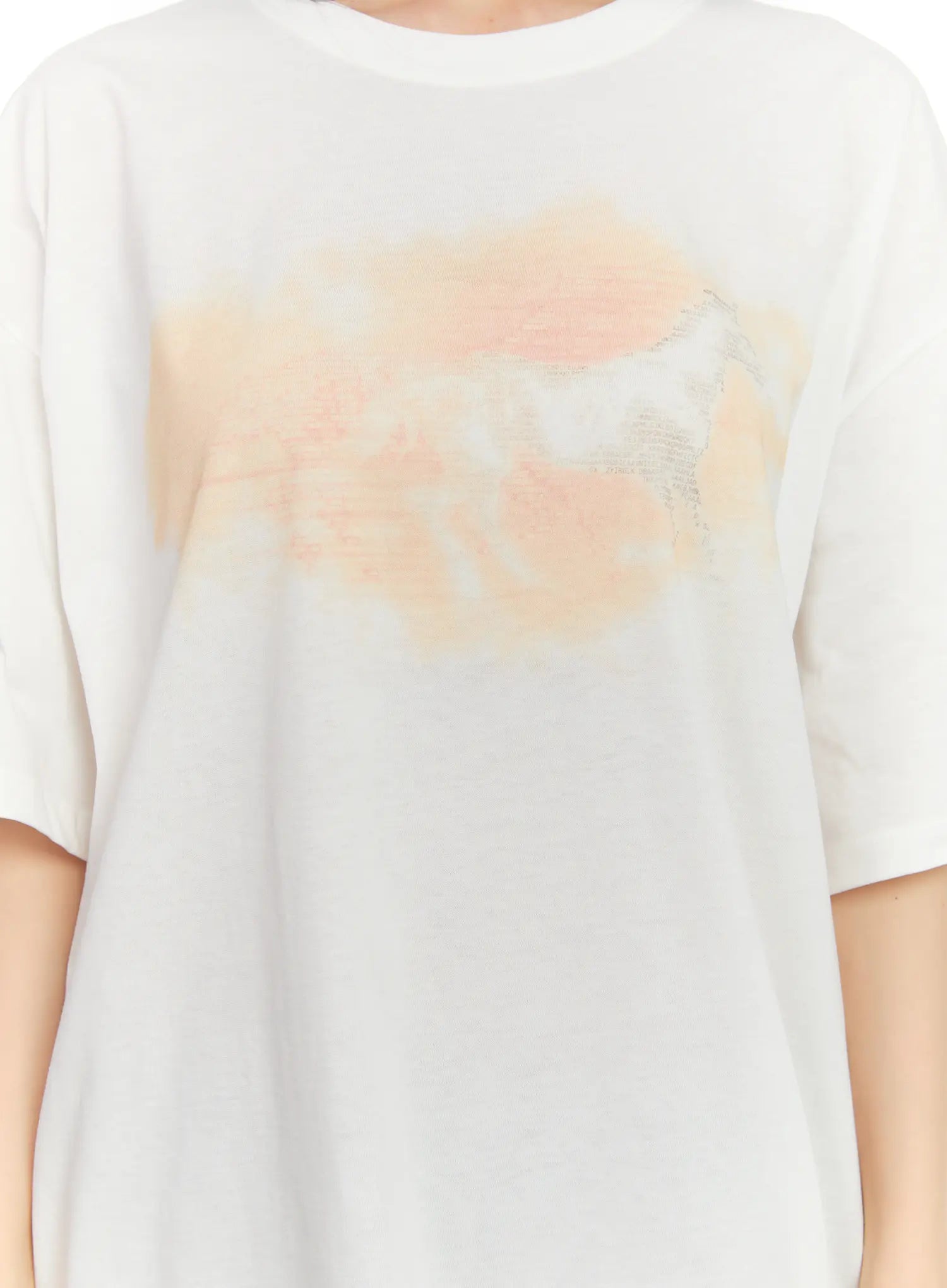 Washed Graphic Oversized Tee CL504