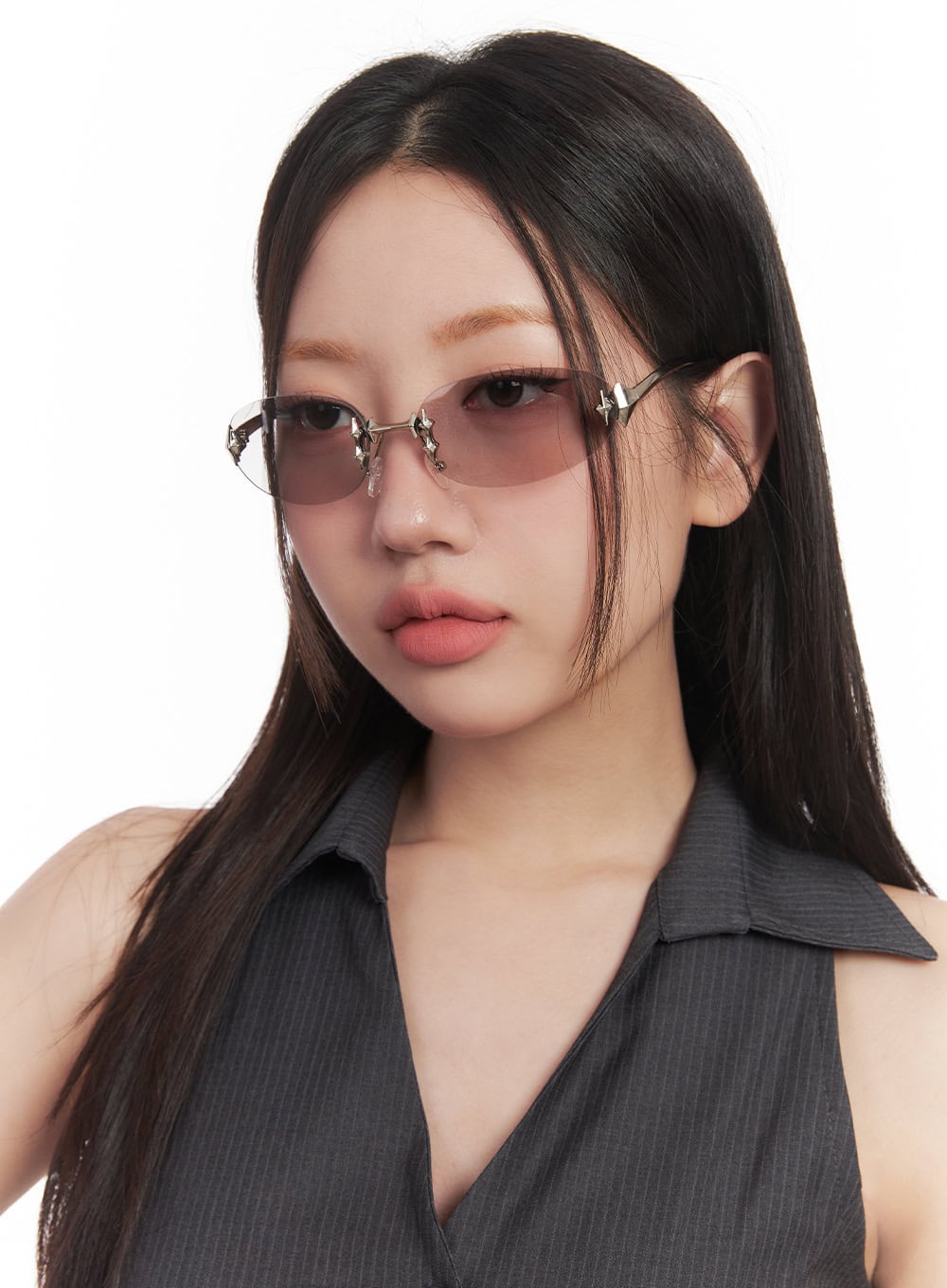 Oval Frame Sunglasses CA518