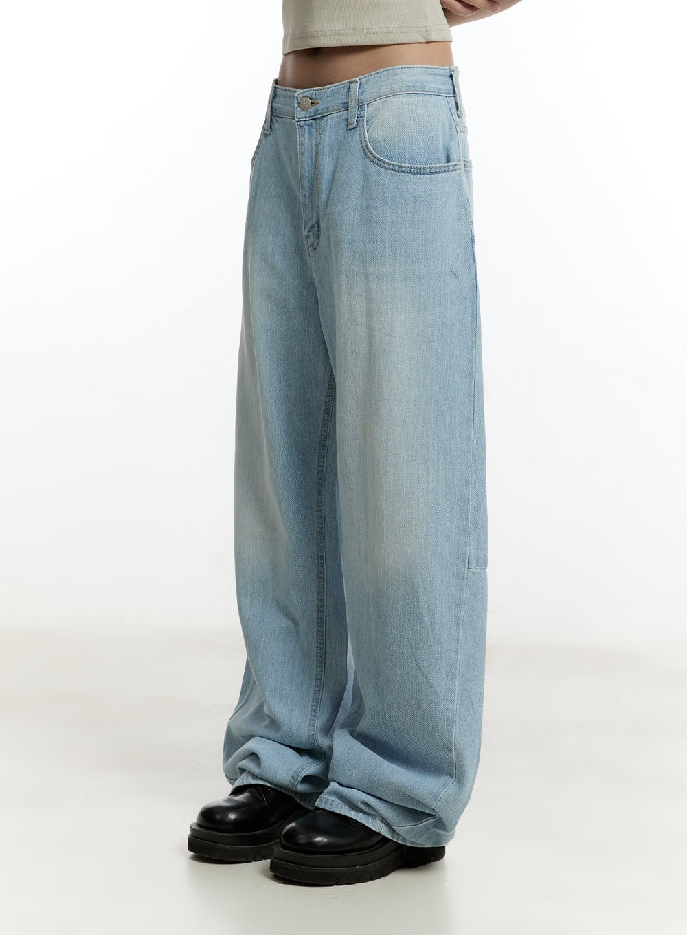 Nevara Washed Baggy Jeans CY501