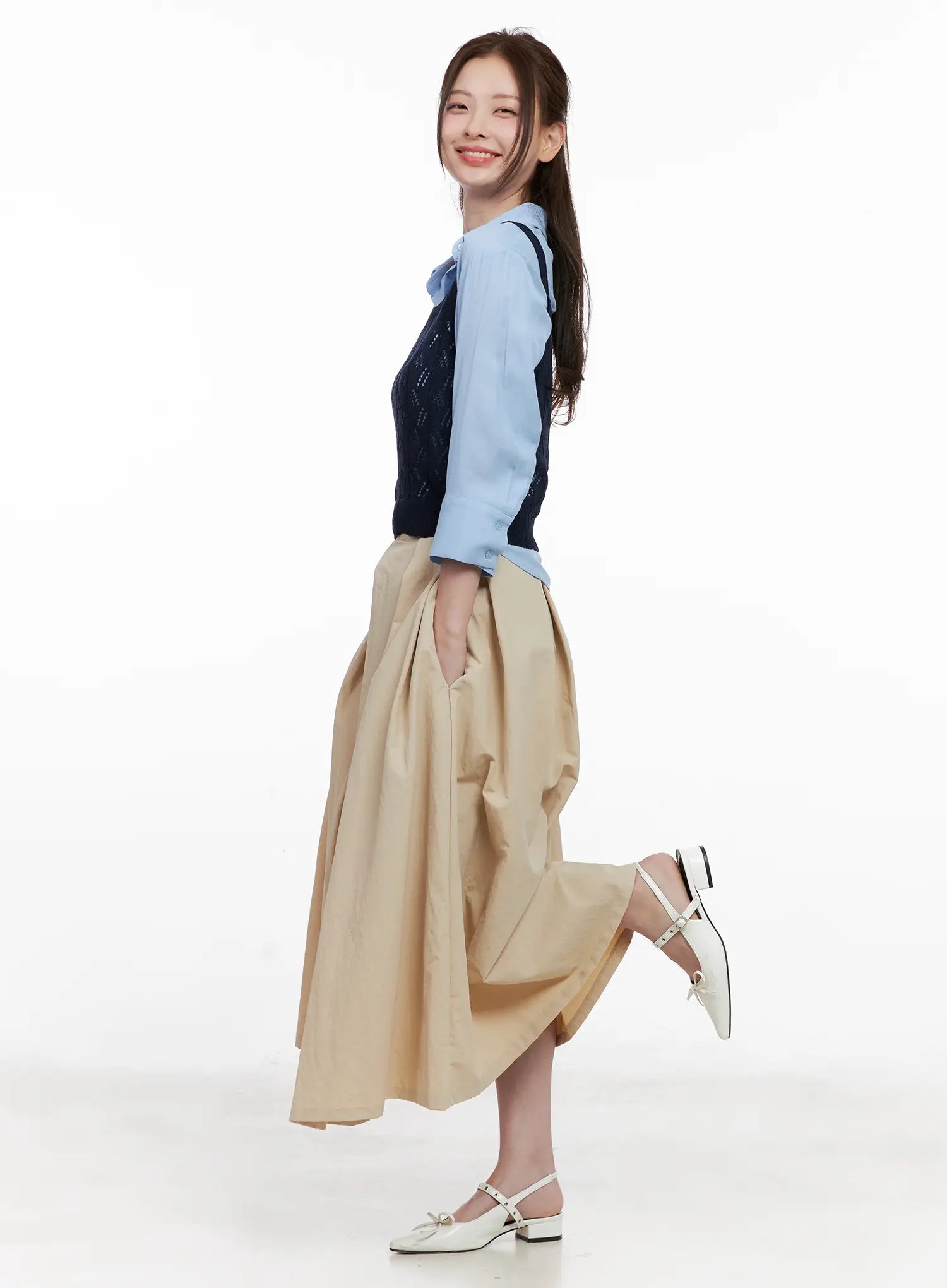 Sleeveless Knit Tank Top CL524