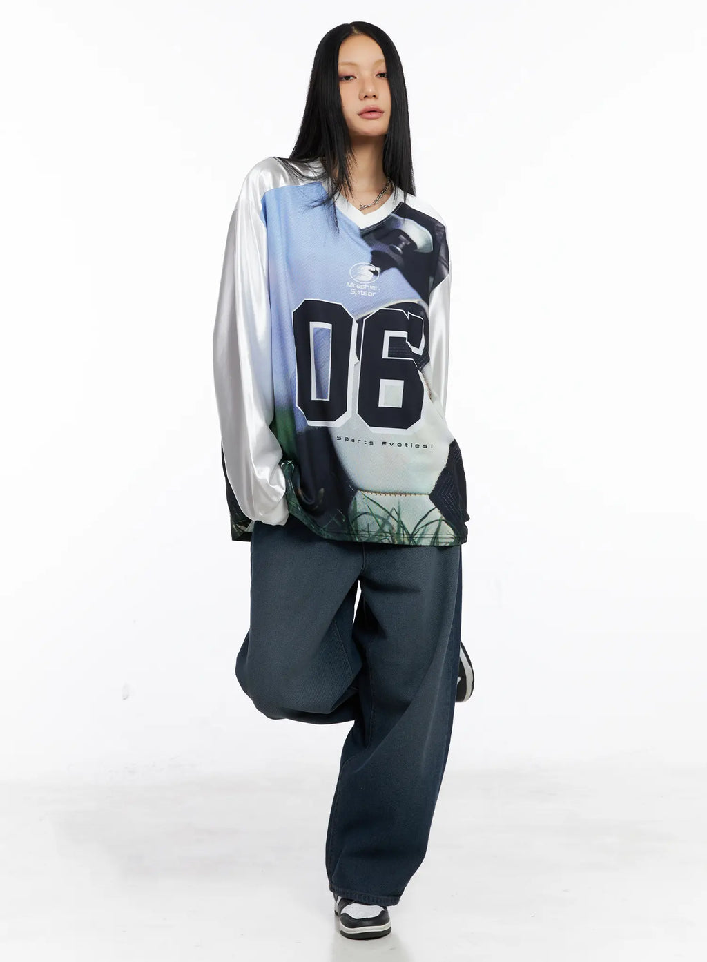 Paloma Classic Low-Rise Baggy Jeans CS511