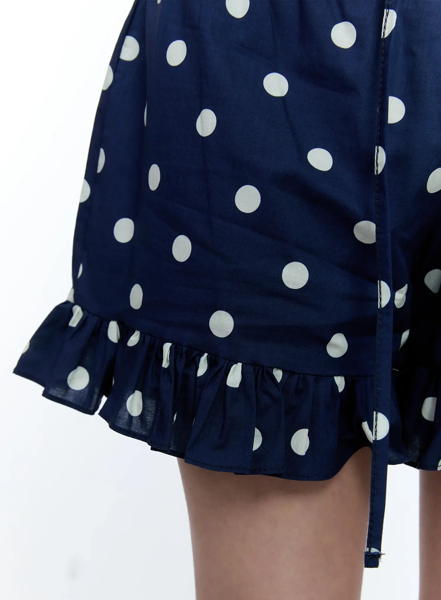 Polka-Dot Ruffle Shorts CG501
