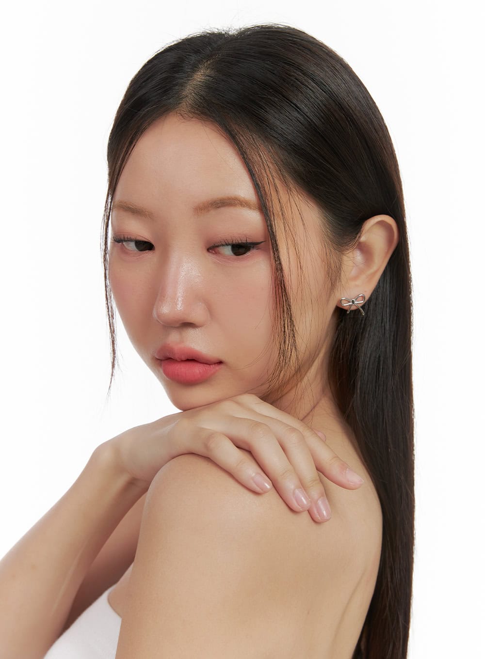 Luna Ribbon Earrings IS413