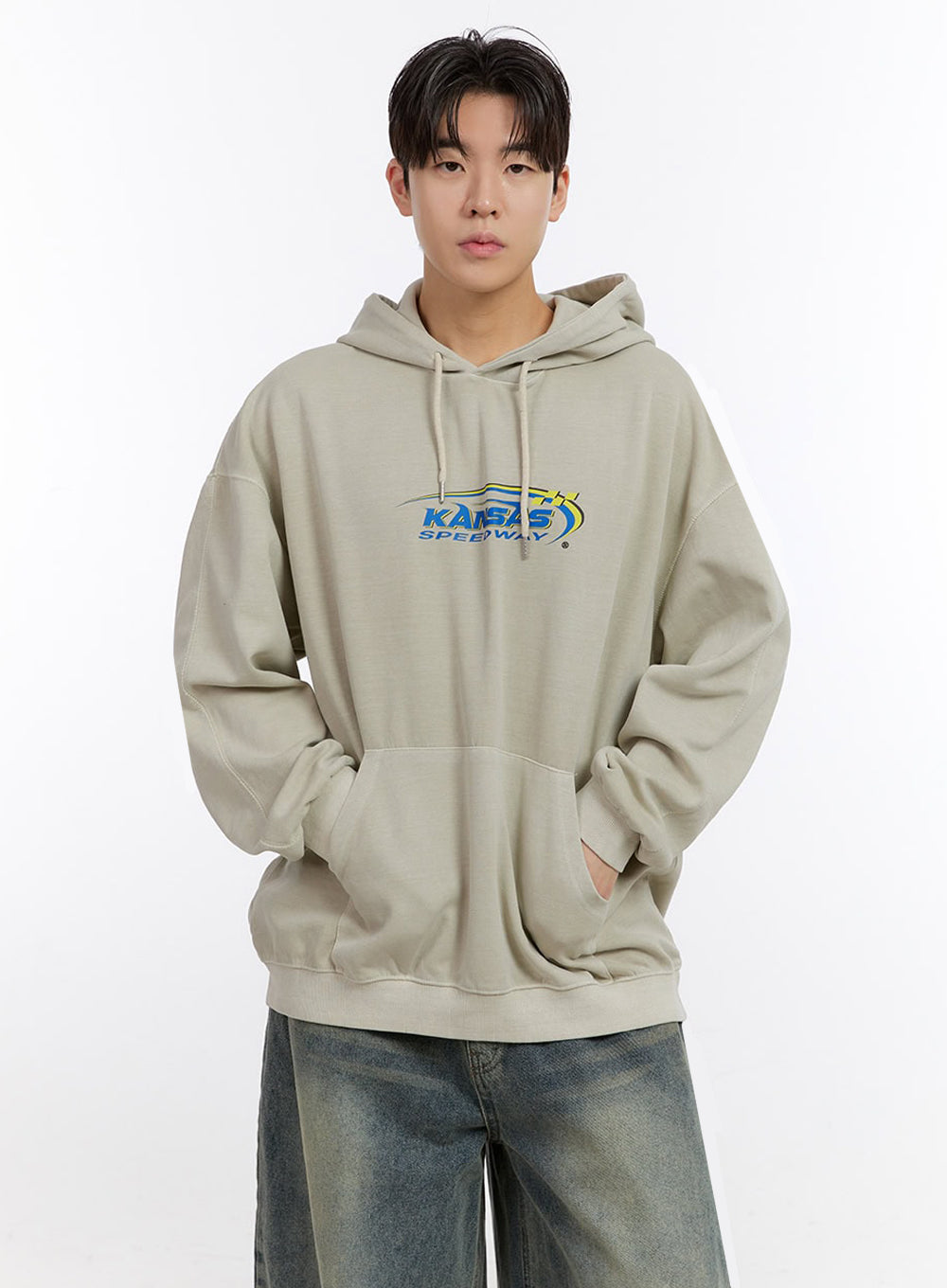 Men's Graphic Logo Hoodie IM525