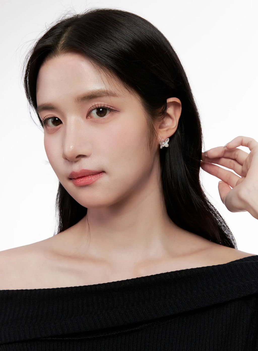 Butterfly Charm Earrings CL516