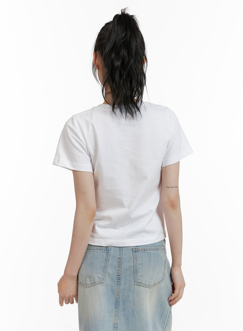 Lemon Lime Crop Tee CU410