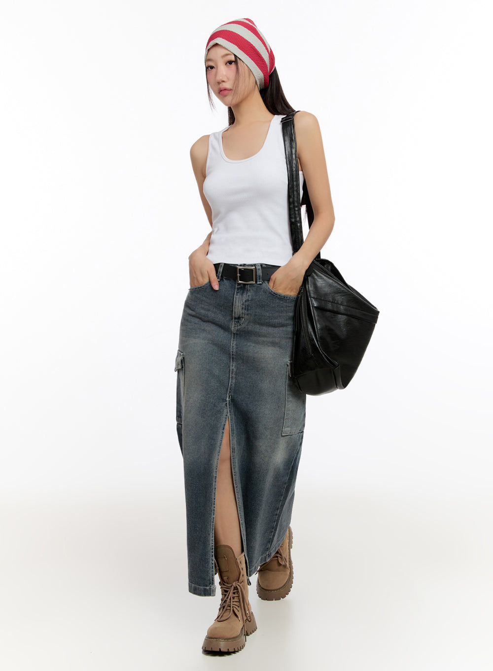 Graphic Chiffon Scarf IU509