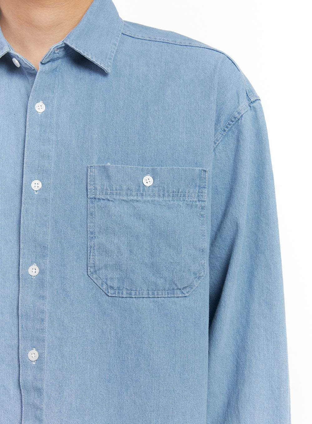 Men's Denim Collared Shirt IM527