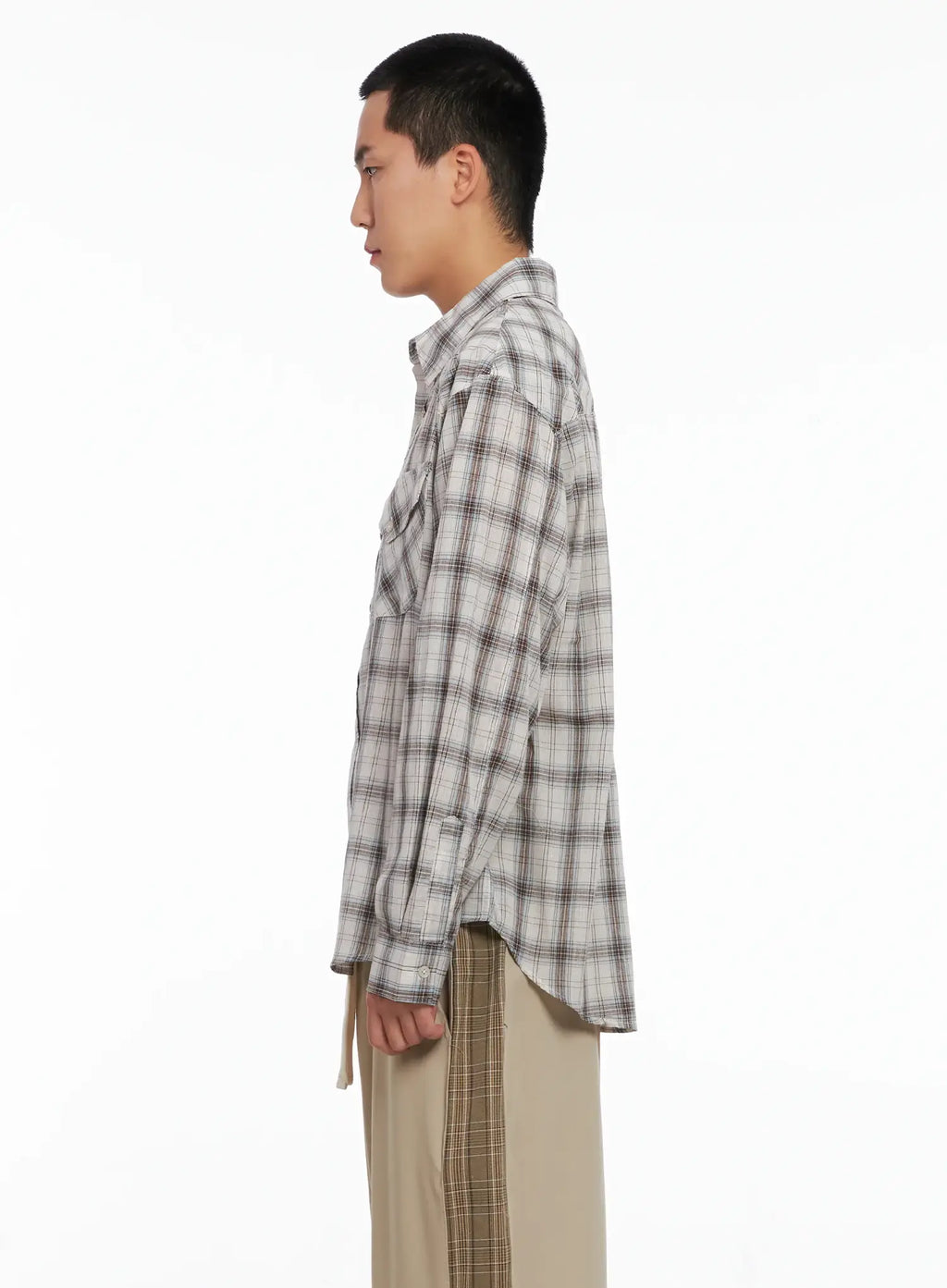 Men's Plaid Shirt IG529