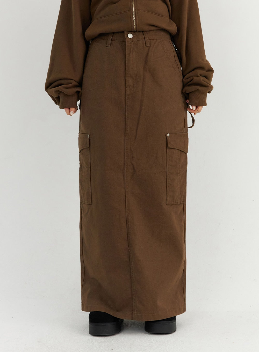 Cargo Maxi Skirt CO319