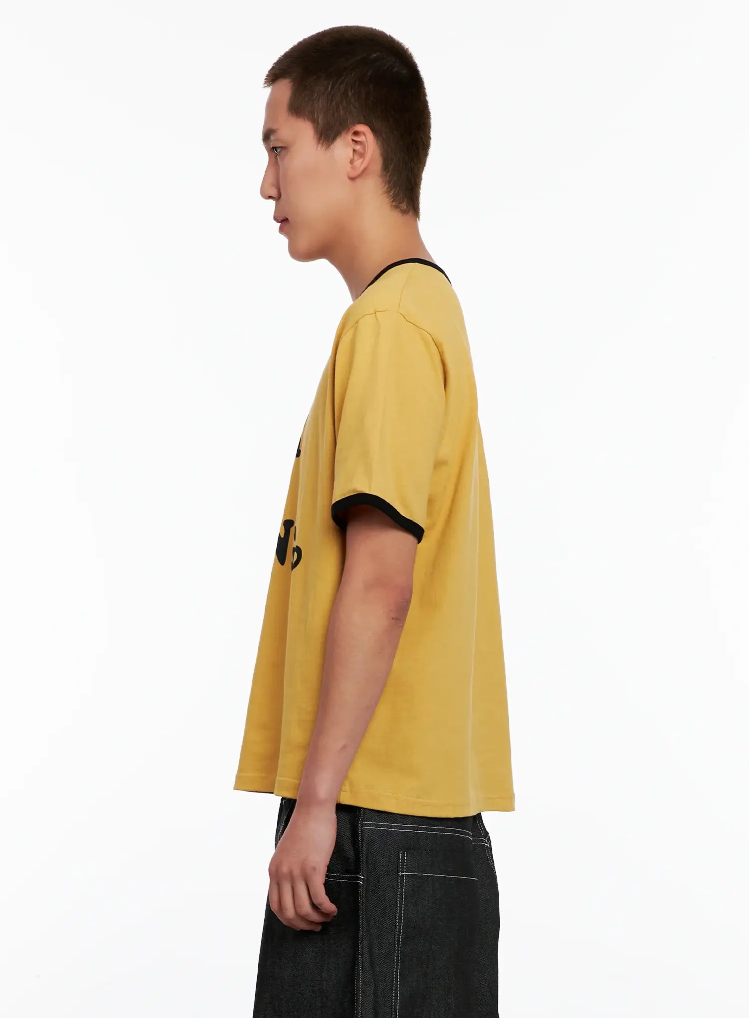 Men's Graphic Ringer Tee IG508