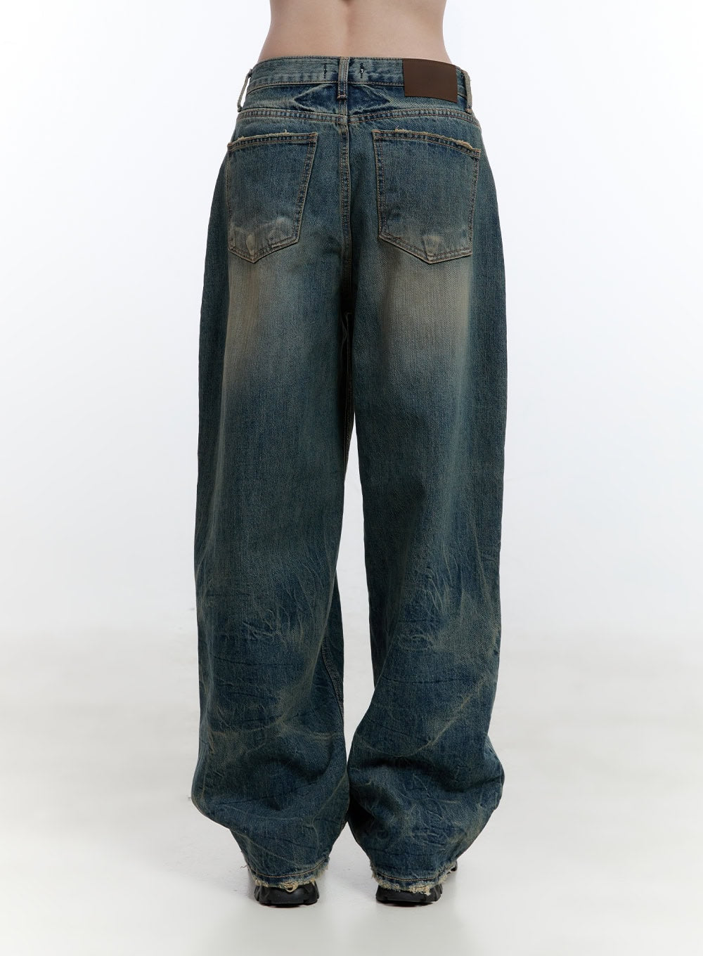 Danielle Vintage Washed Baggy Jeans CJ522