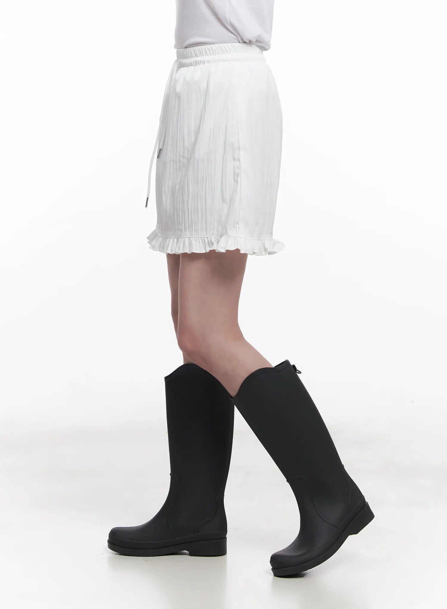 Frill Trim Mini Skirt CU523