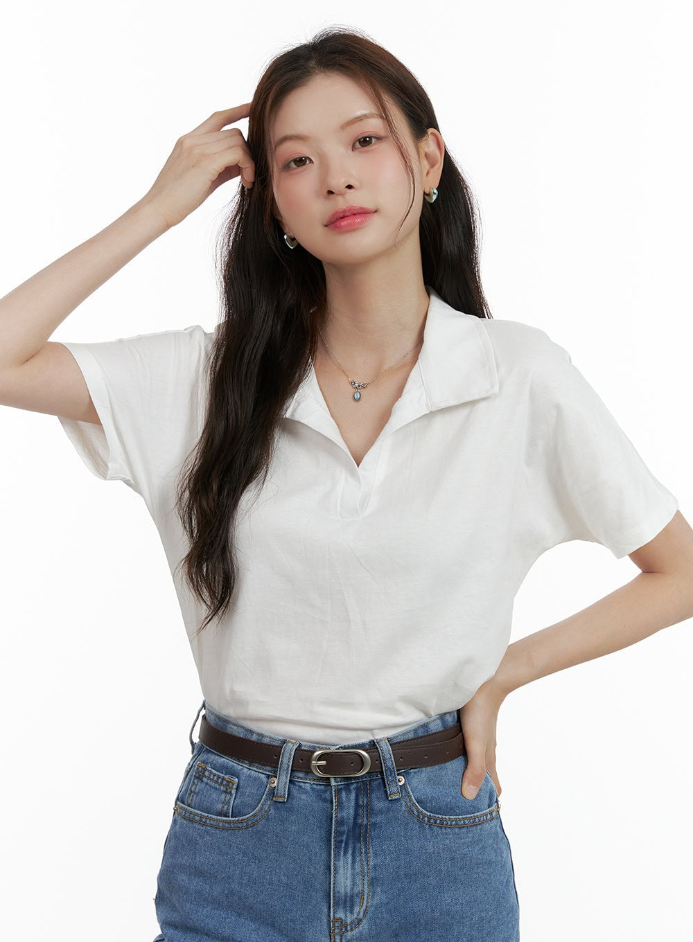 Oval Buckle Belt OU411