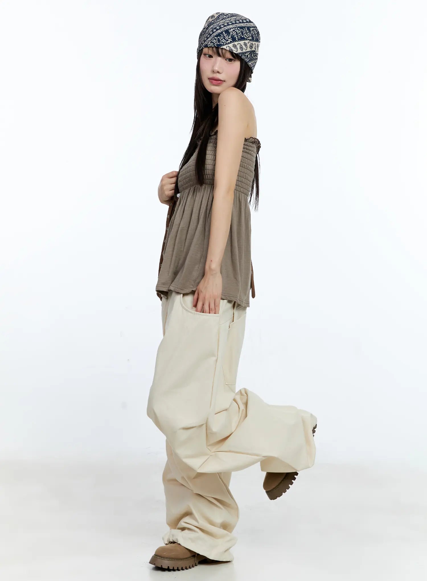 Bohemian Paisley Head Scarf CG507