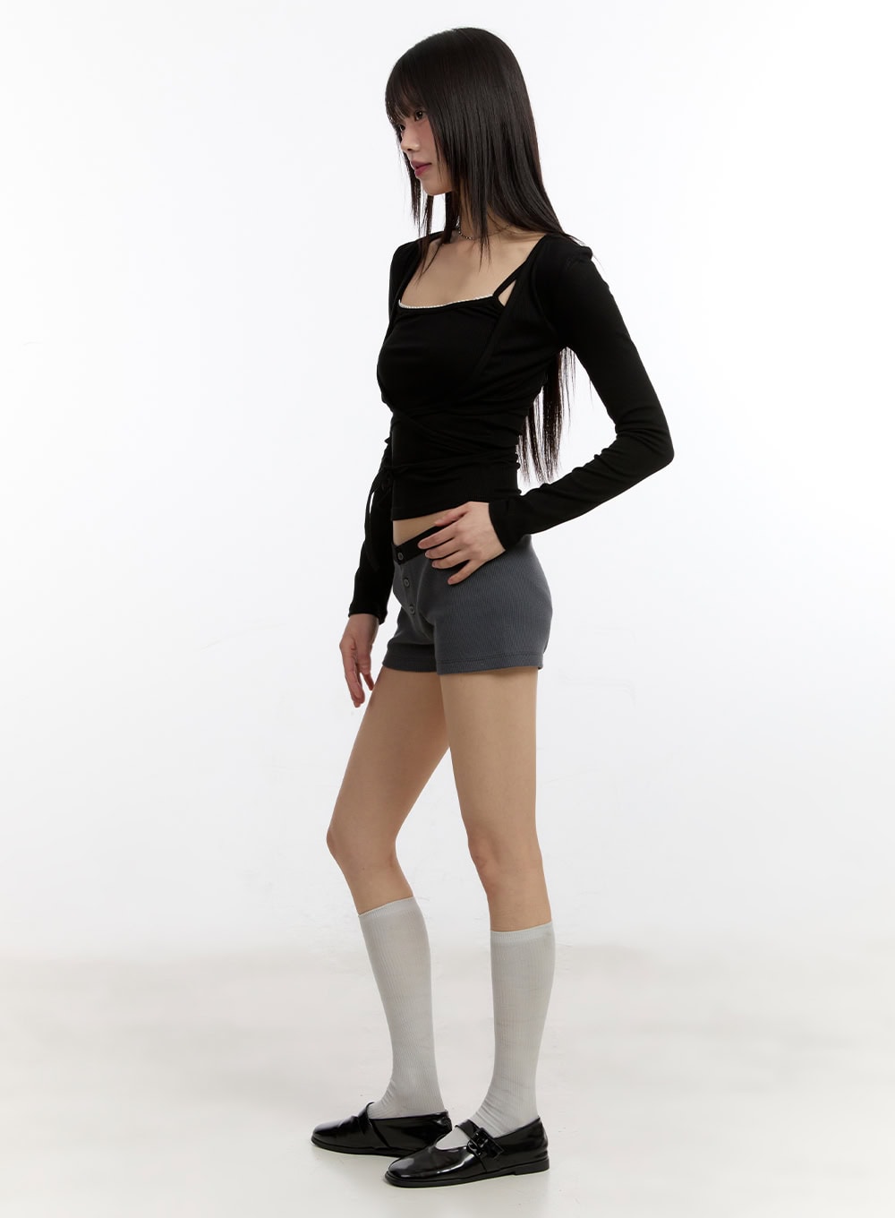 Strap Slim-Fit Bolero CM518