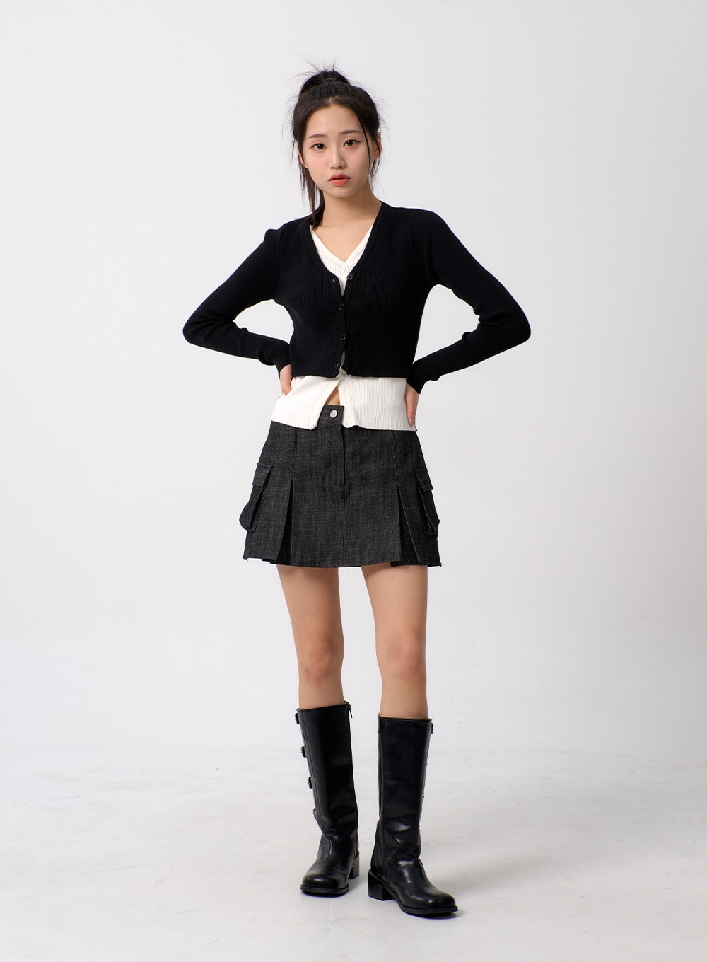 Pocket Mini Skirt BM306
