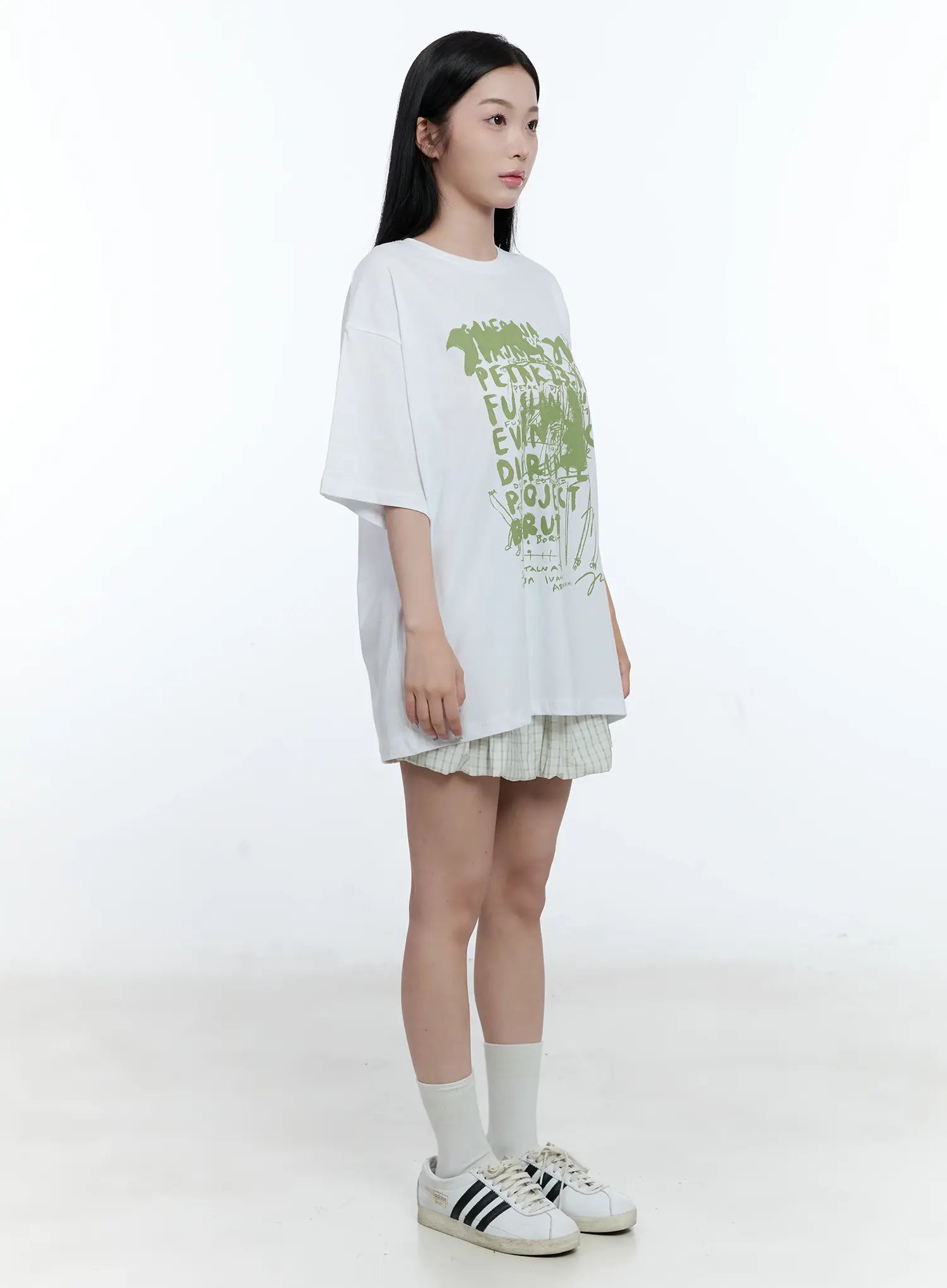 Graphic Oversized Tee CL530