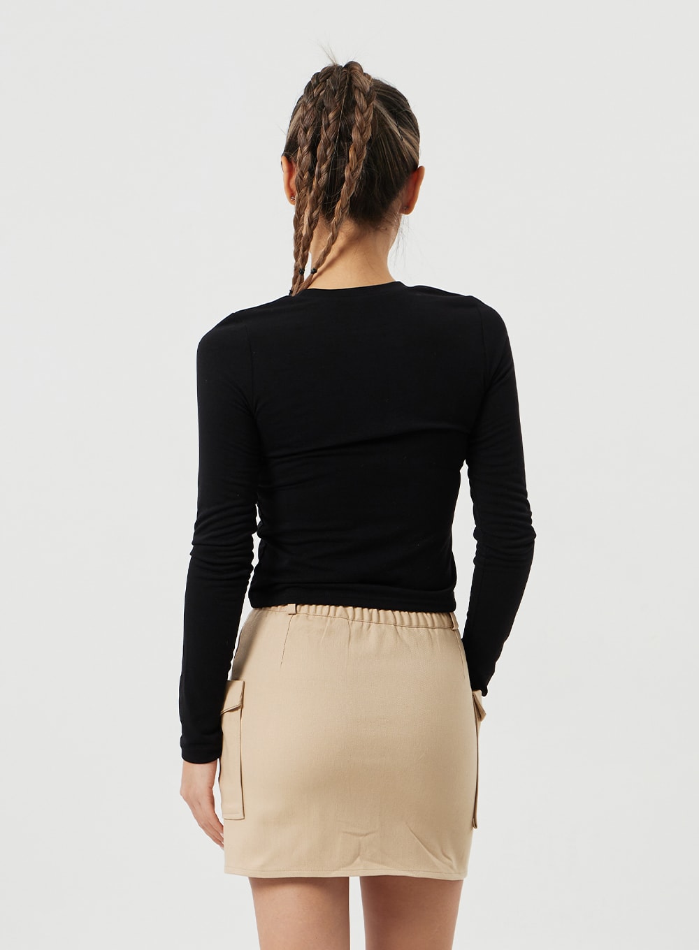 Cropped Graphic Top CM306