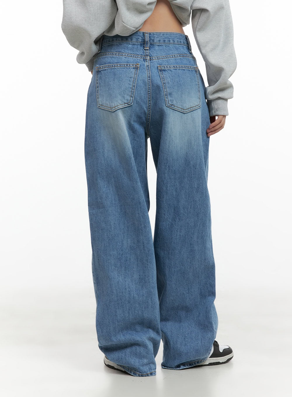 Noelle Wide Fit Denim Pants CO402