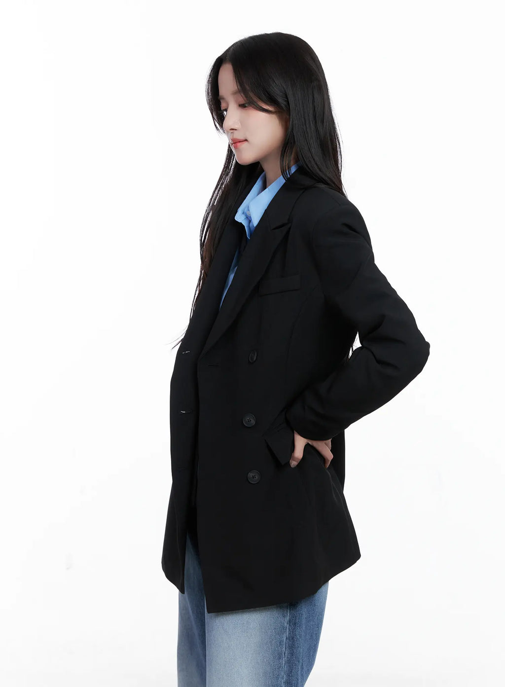 Chic Oversized Blazer CS519