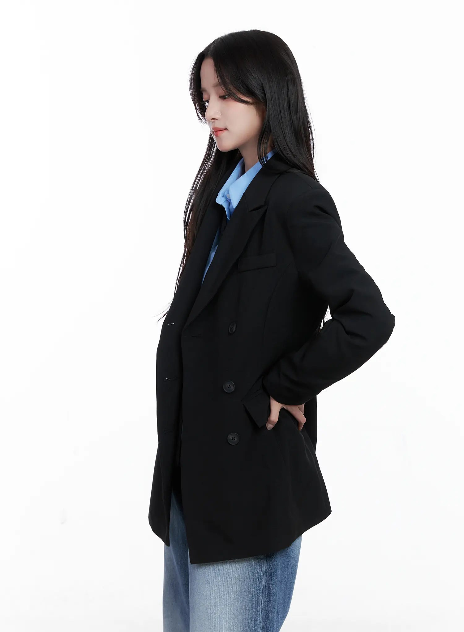 Chic Oversized Blazer CS519