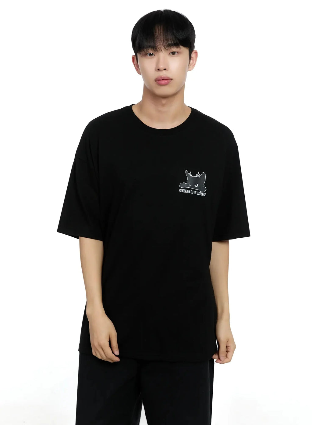 Men's Graphic Oversized T-shirt IG520