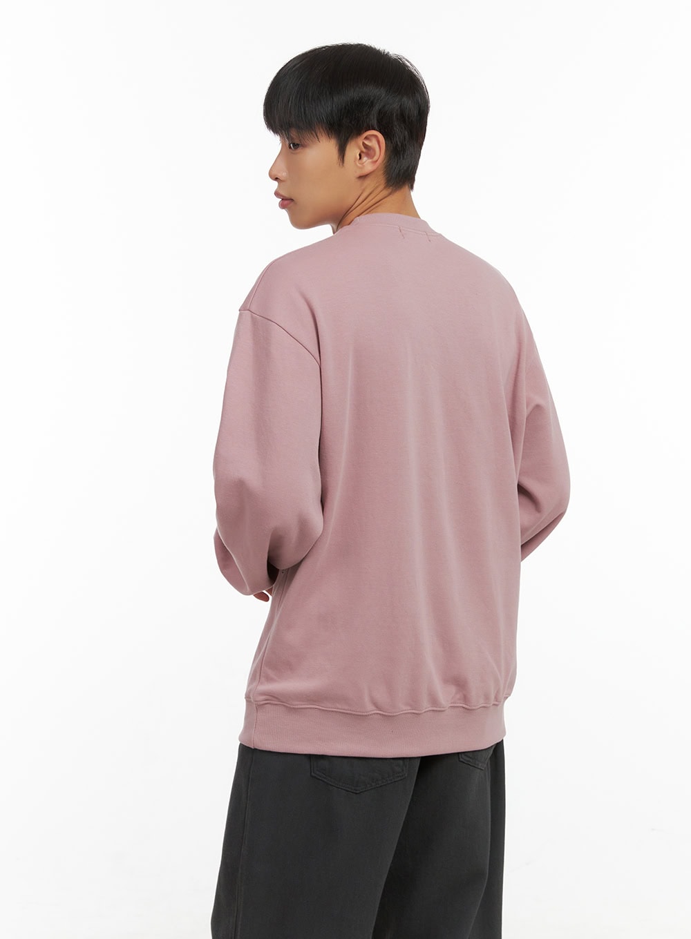 Lettering Crew Neck Sweatshirt CO410