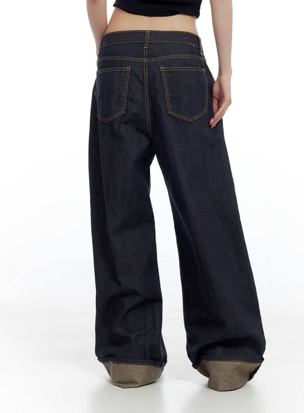 Sadie Roll-Up Denim Jeans CO426