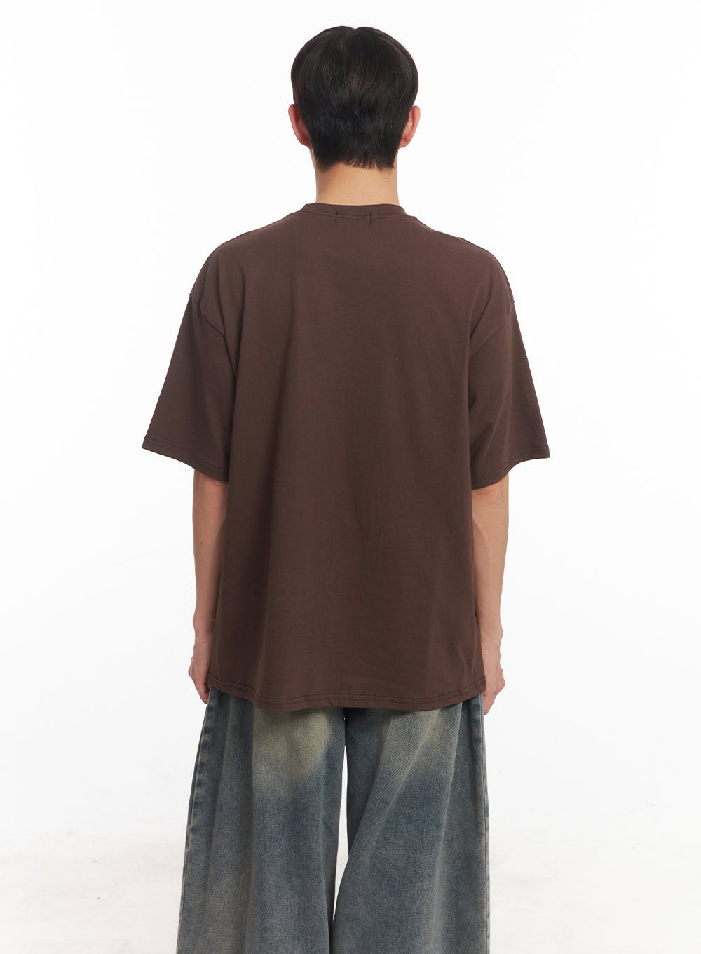 Men's Round Neck Graphic Shirt  IA521