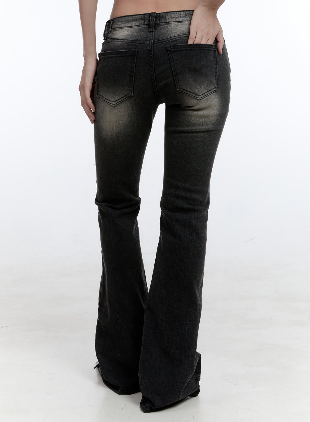 Gwen Belt Bootcut Jeans CG414