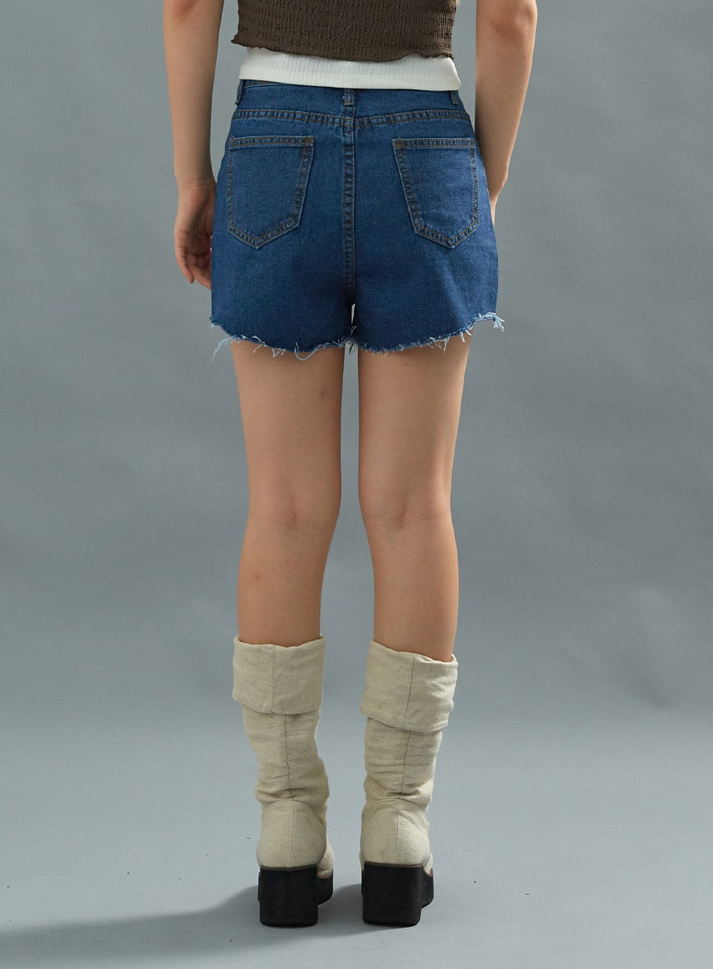 Denim Short Pants CU22