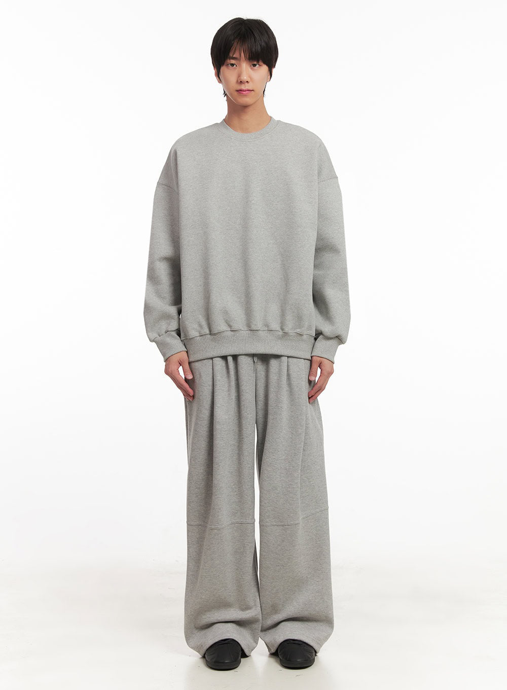 Men's Pintuck Wide-Leg Sweatpants IA510