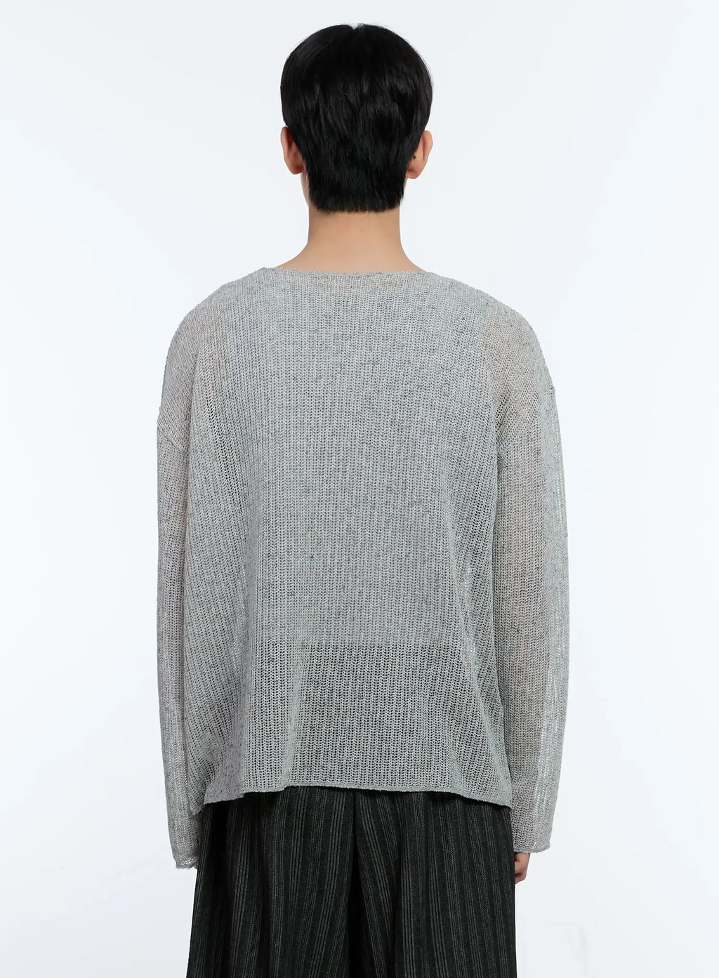 Men's Mesh Long Sleeve Graphic Top IG501