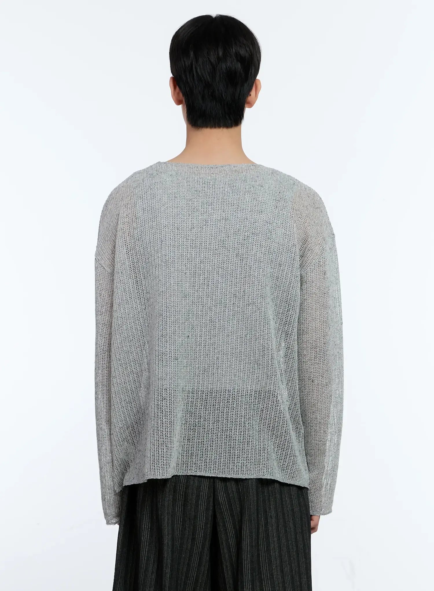 Men's Mesh Long Sleeve Graphic Top IG501