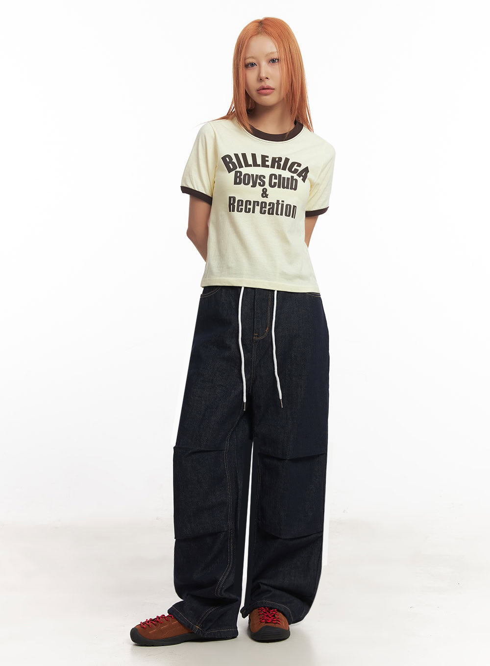 Billerica Graphic Cotton Top IA517